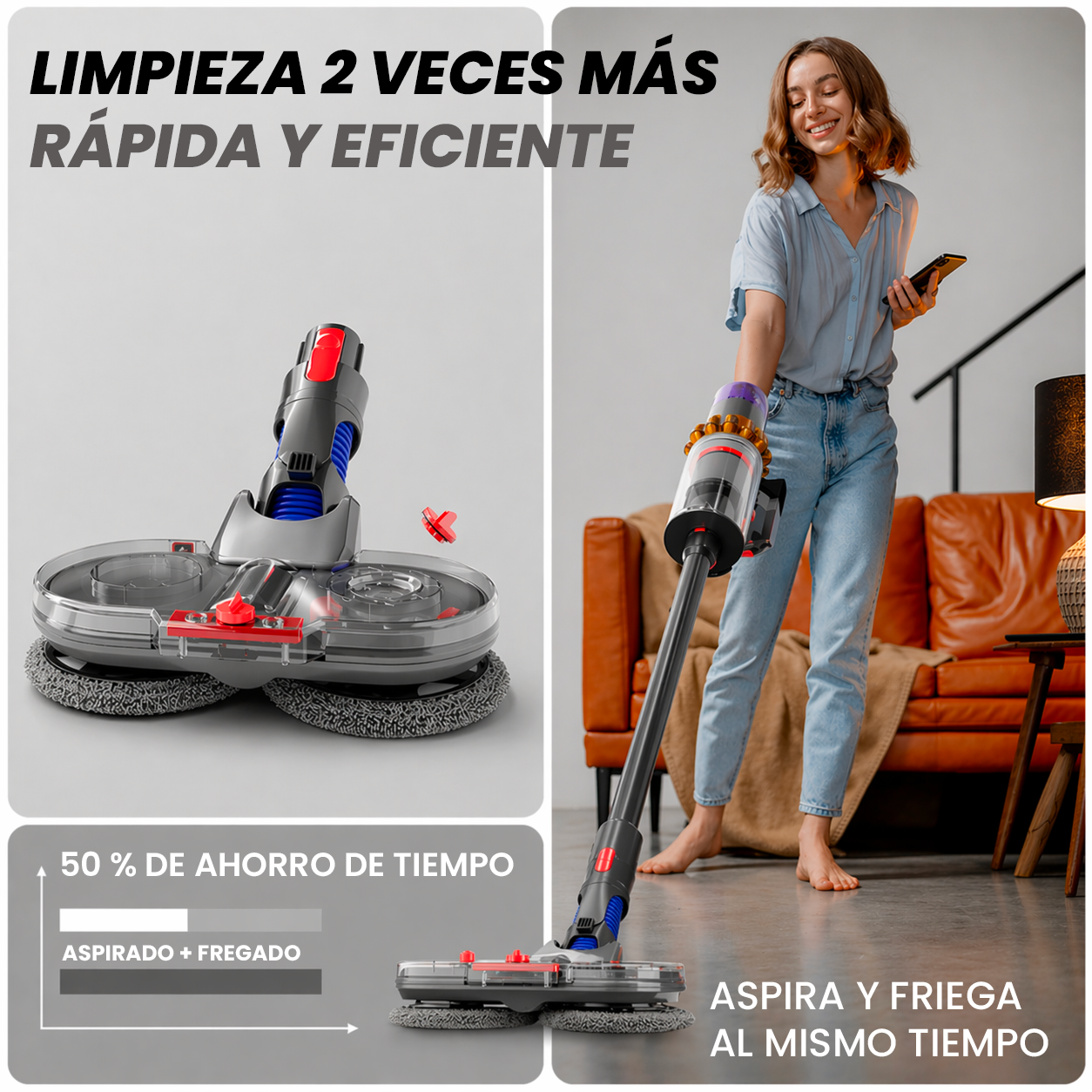 Dr Wash Compatible con tu Dyson (V6 a V15)